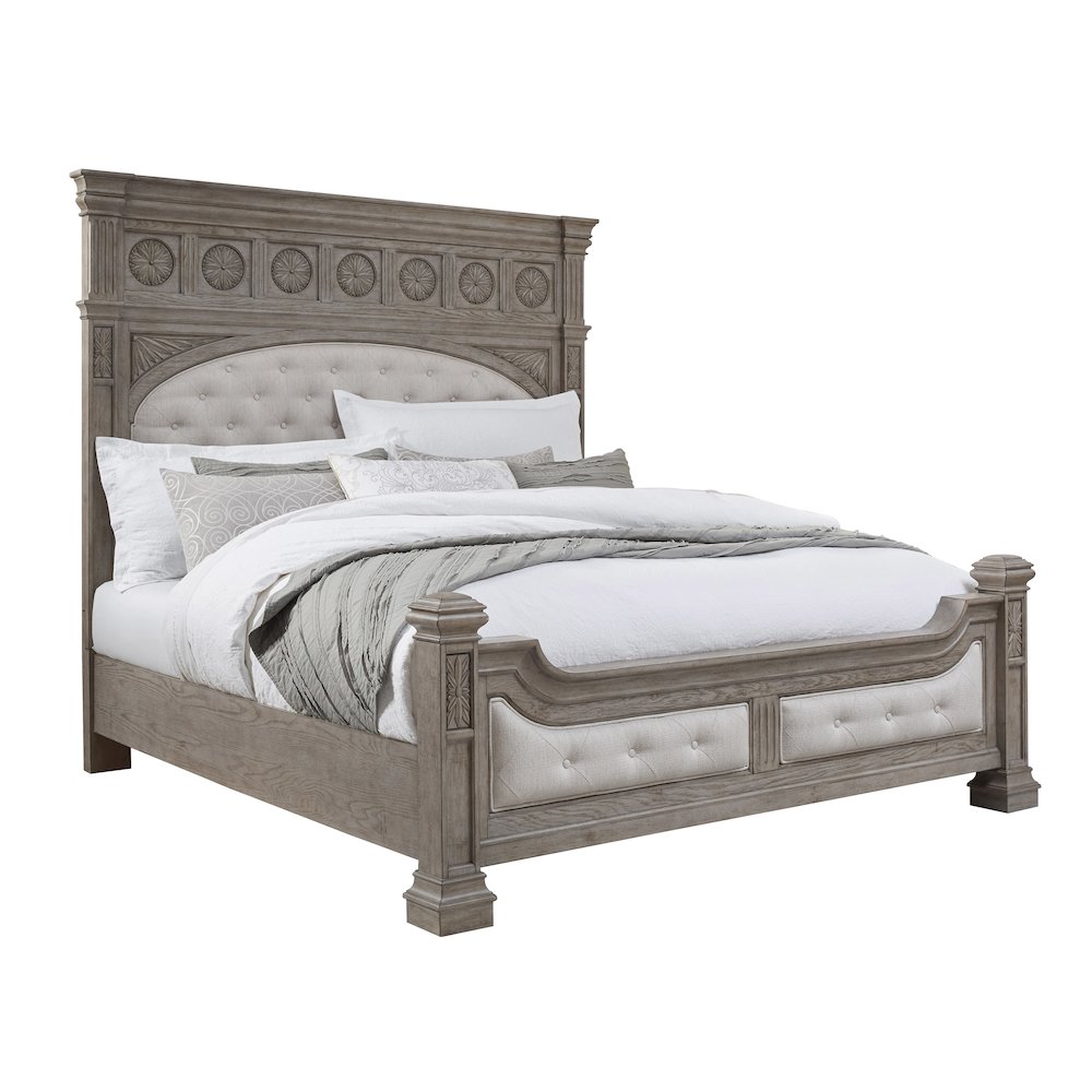 Kingsbury Queen Panel Bed. Picture 1