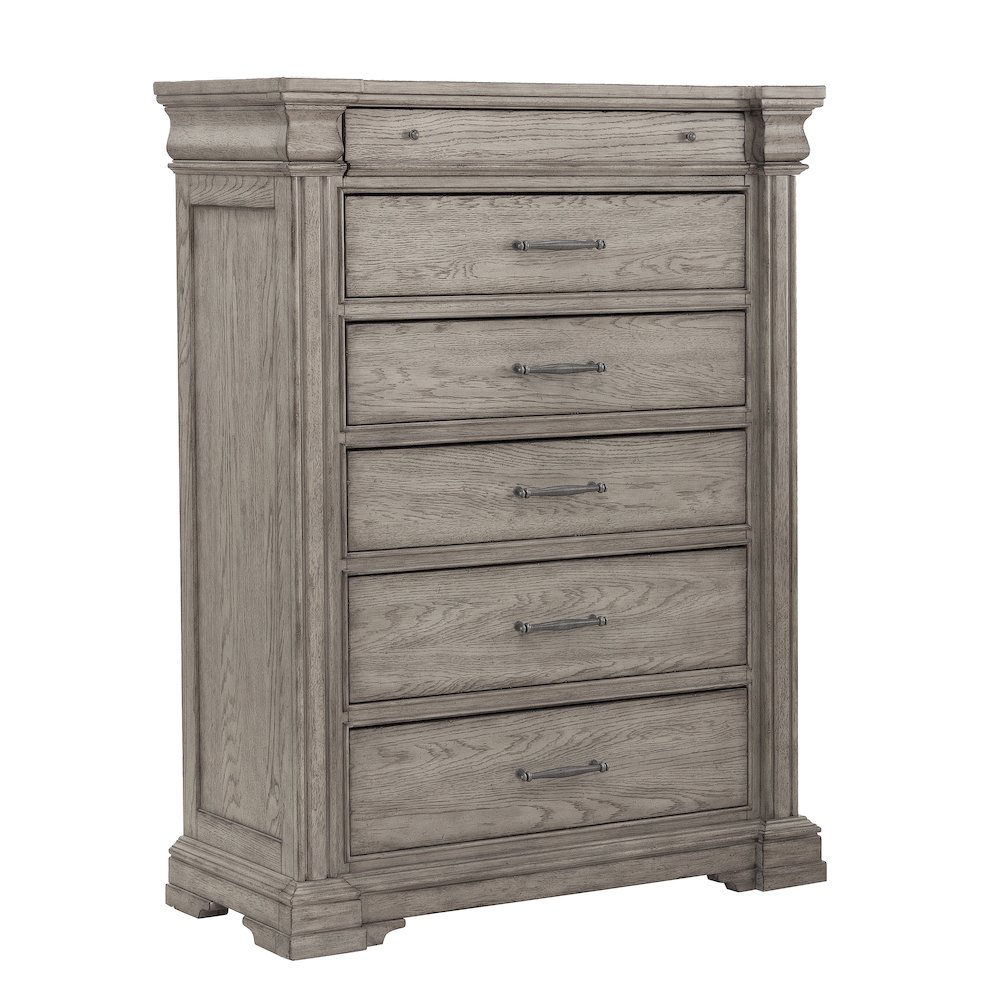 Madison Ridge 6 Drawer Chest in Heritage Taupe. Picture 3