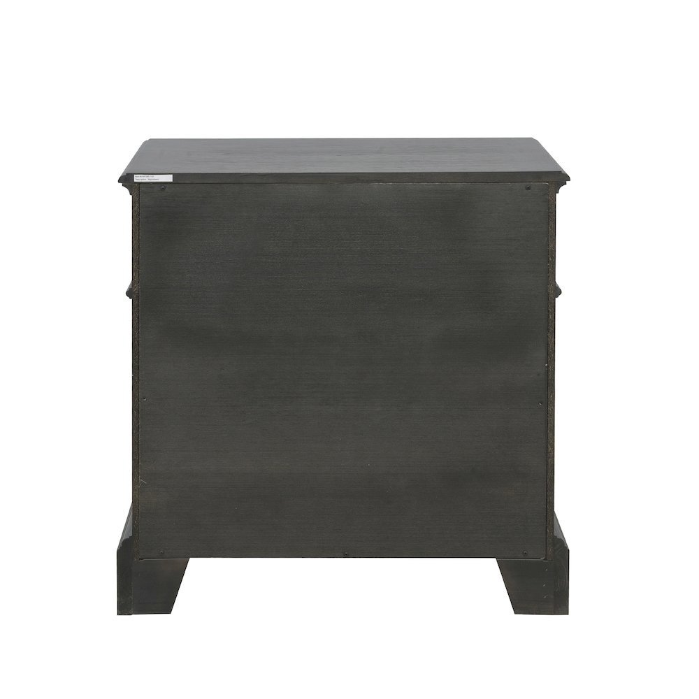 Hickory Creek 3 Drawer Nightstand. Picture 5
