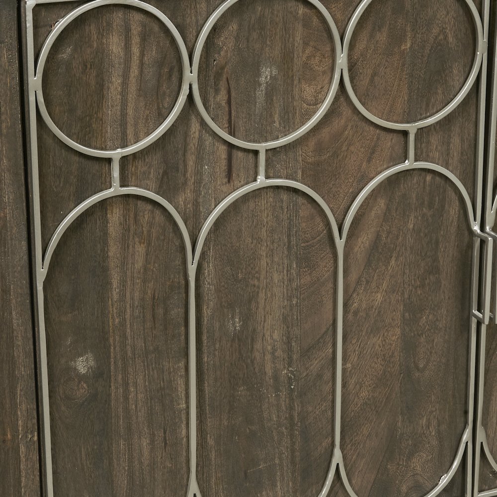 4-Door Console with Tray Drawers. Picture 6
