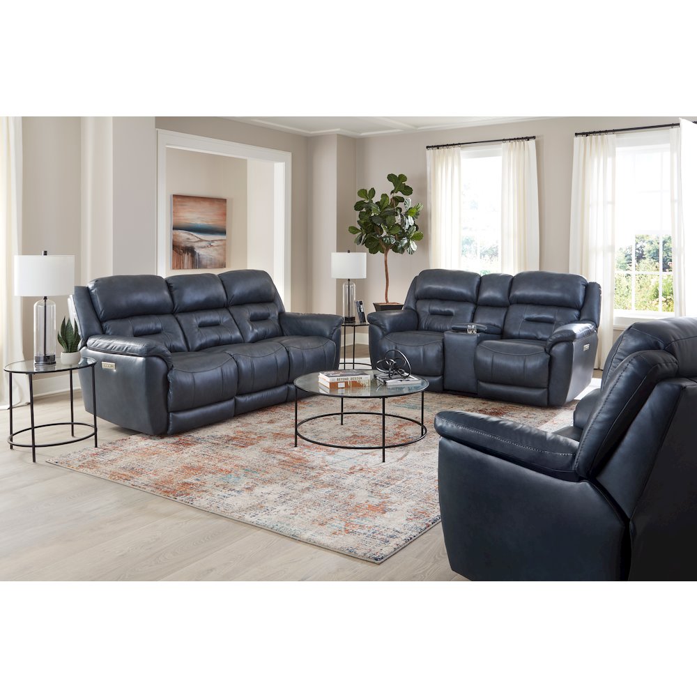 Contender Triple Power, Zero Gravity Sofa, Blue. Picture 4