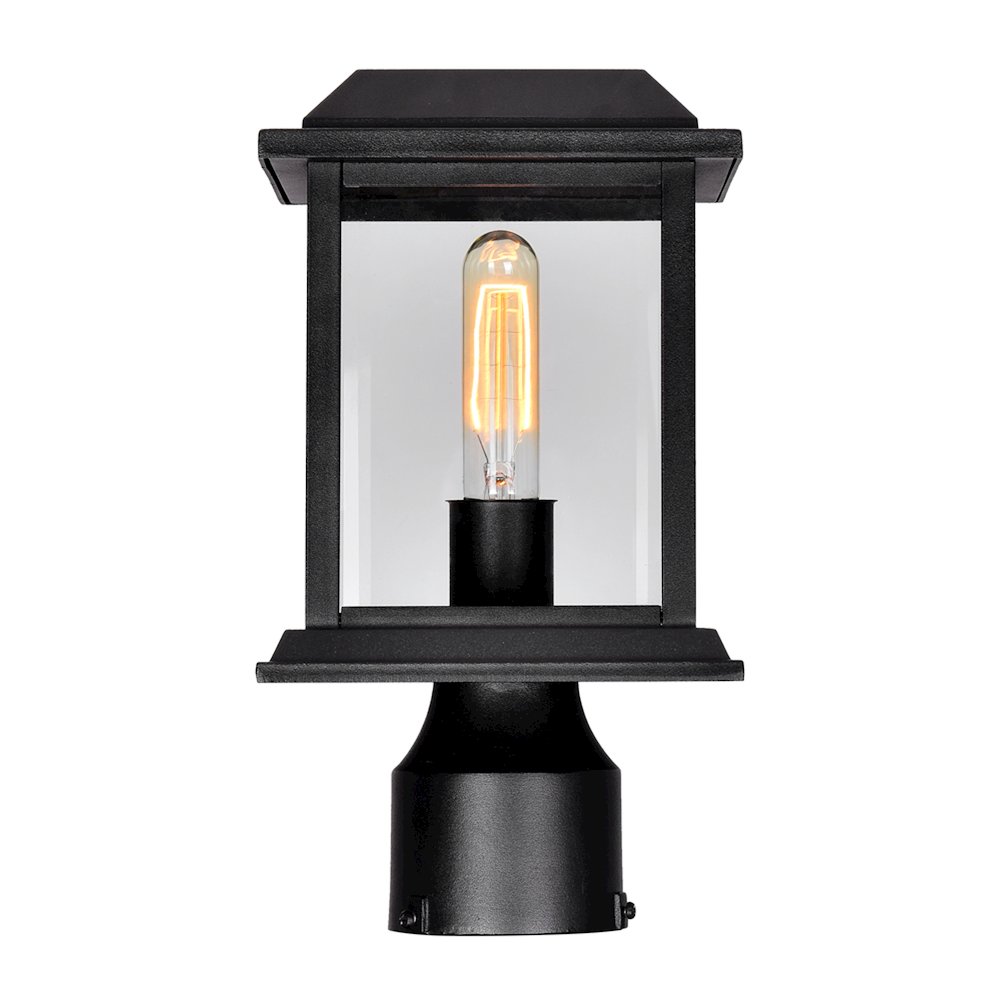 Blackbridge 1 Light Outdoor Black Lantern Head. Picture 2