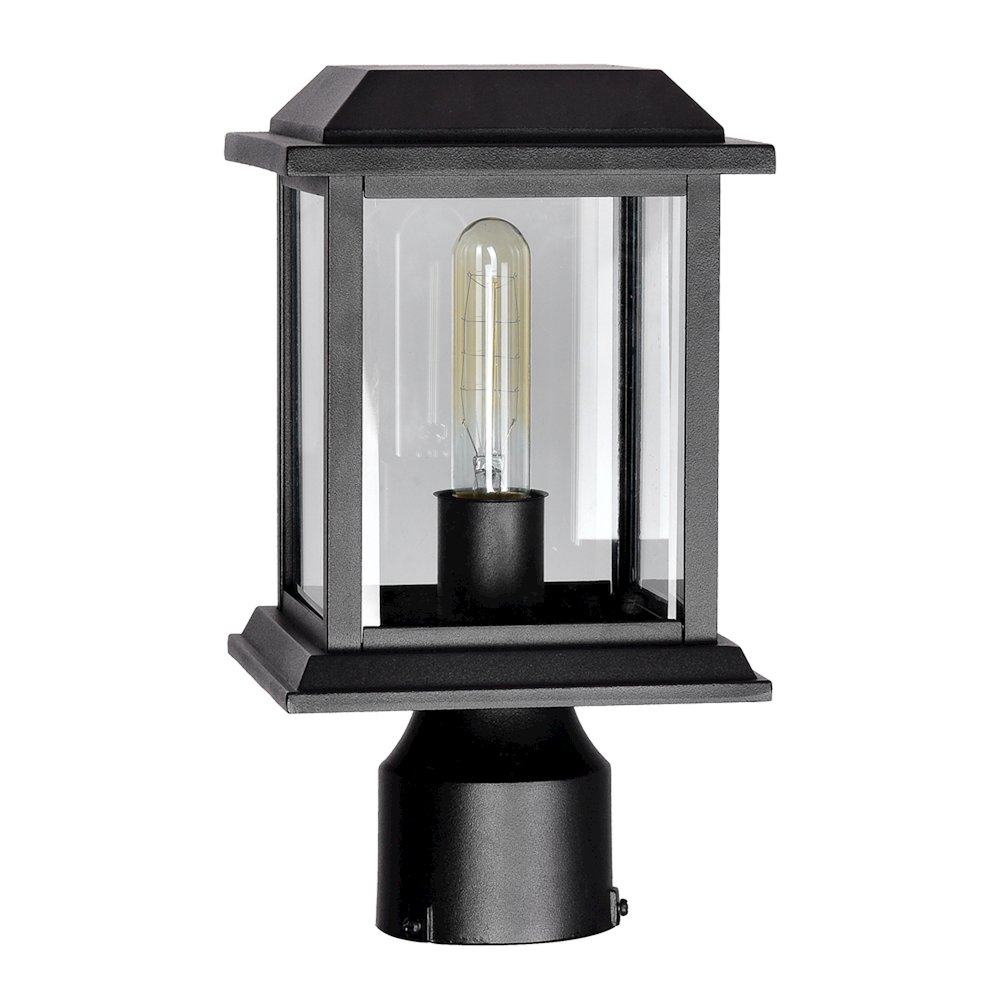 Blackbridge 1 Light Outdoor Black Lantern Head. Picture 6