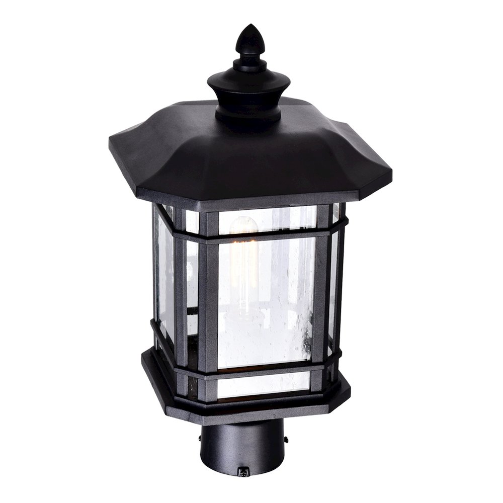 Blackburn 1 Light Outdoor Black Lantern Head. Picture 4