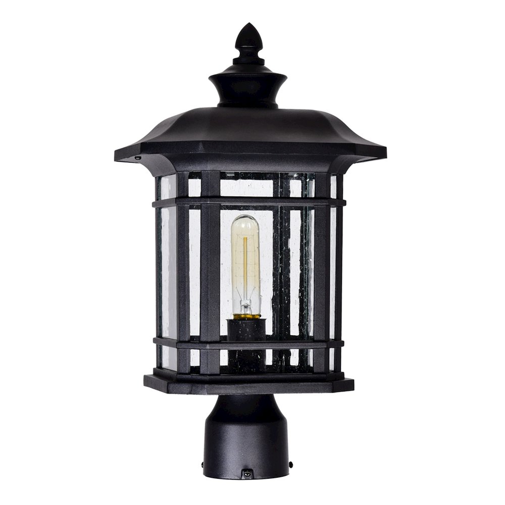 Blackburn 1 Light Outdoor Black Lantern Head. Picture 5