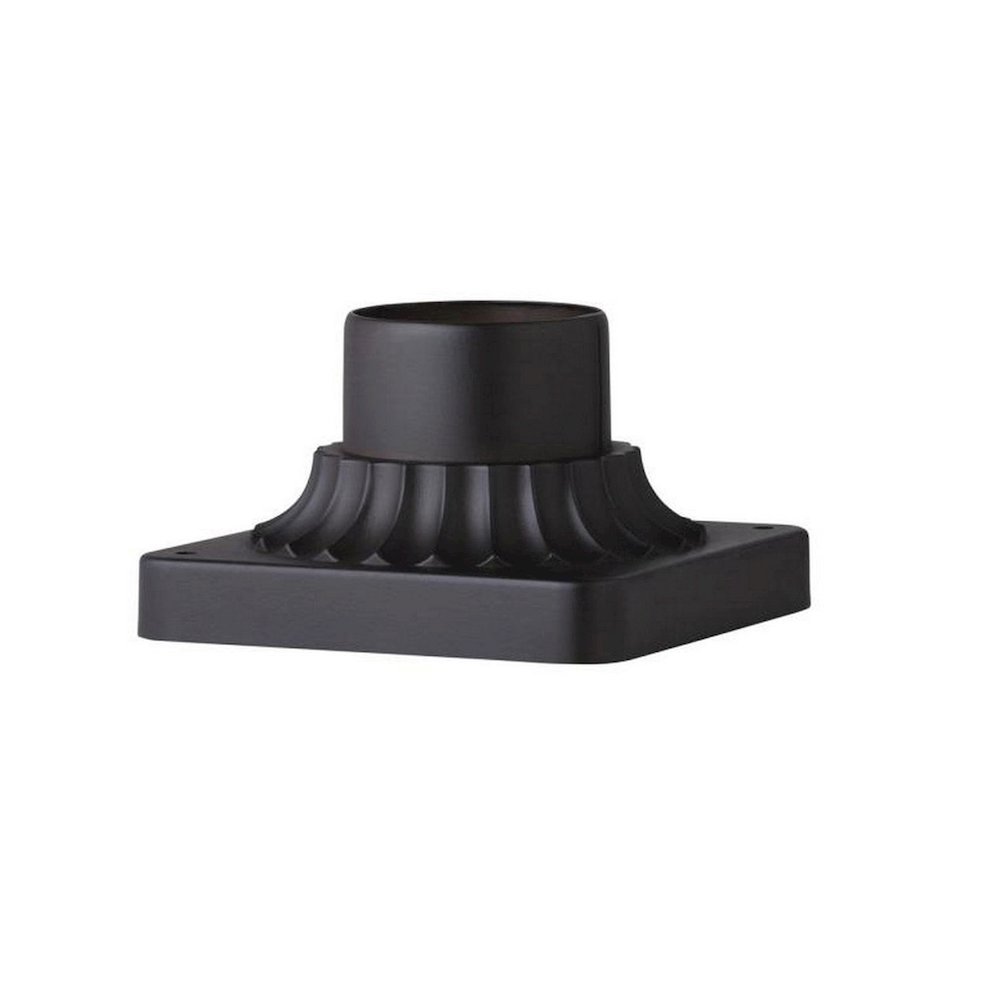 Granville 3.25" Black Pier Mount Base. Picture 3