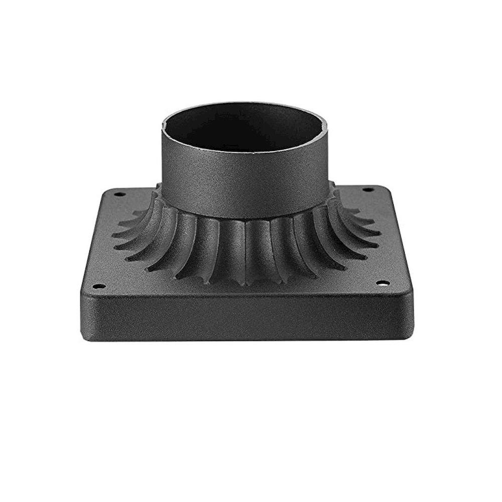 Granville 3.25" Black Pier Mount Base. Picture 1