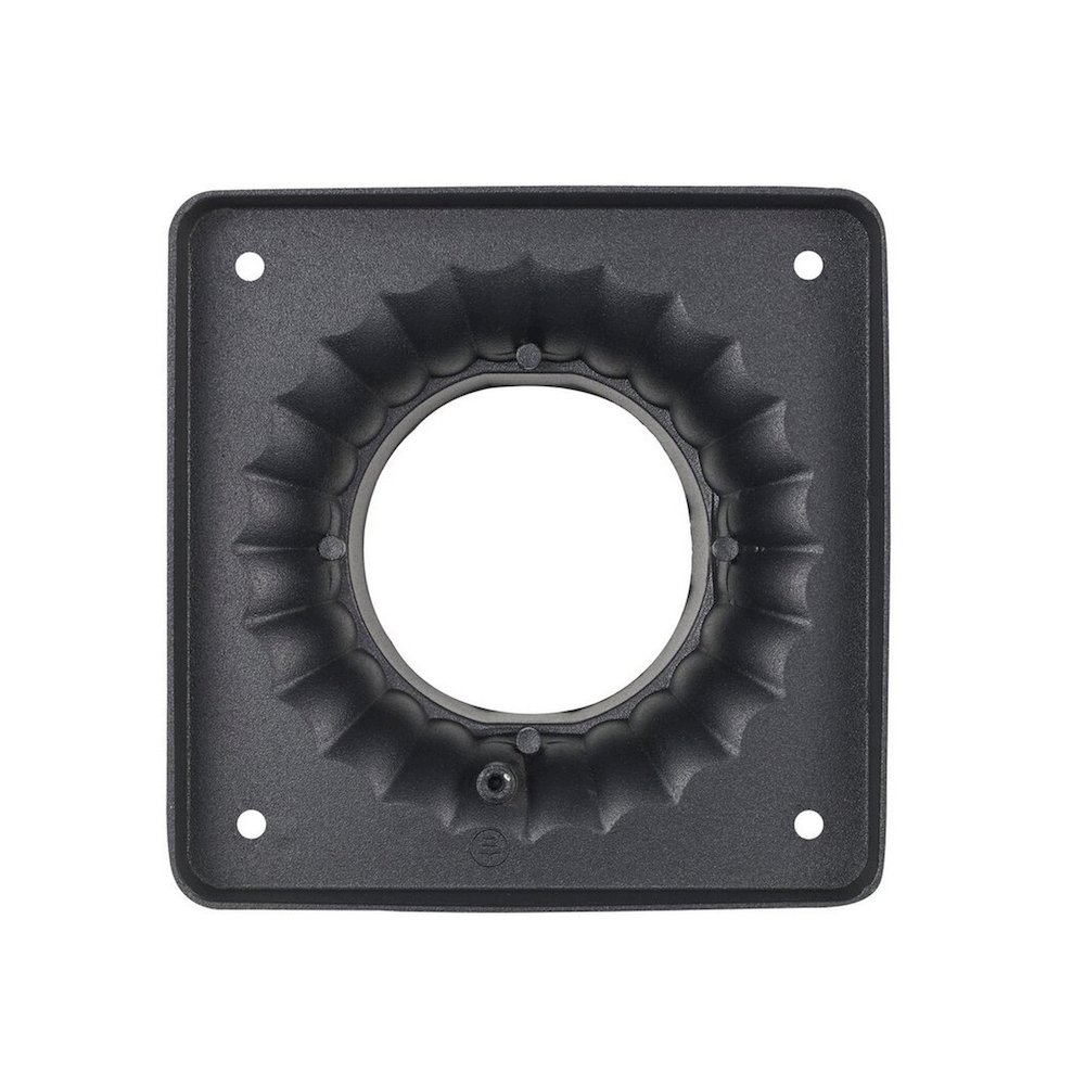 Granville 3.25" Black Pier Mount Base. Picture 4