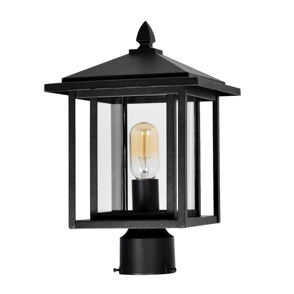 Crawford 1 Light Black Outdoor Lantern Head. Picture 5