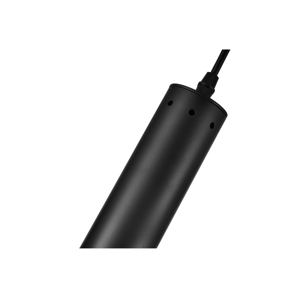 Anem 1 Light Down Mini Pendant With Matte Black & Satin Gold Finish. Picture 3