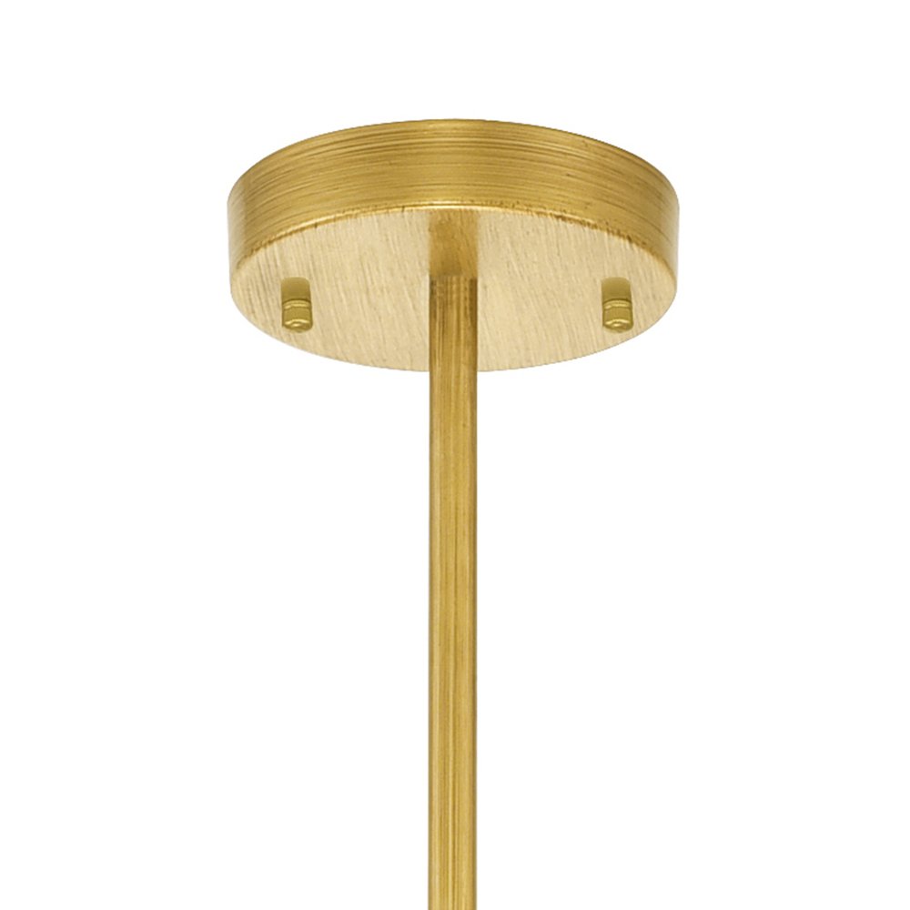 Belinda 6 Light Chandelier With Champagne Finish. Picture 5