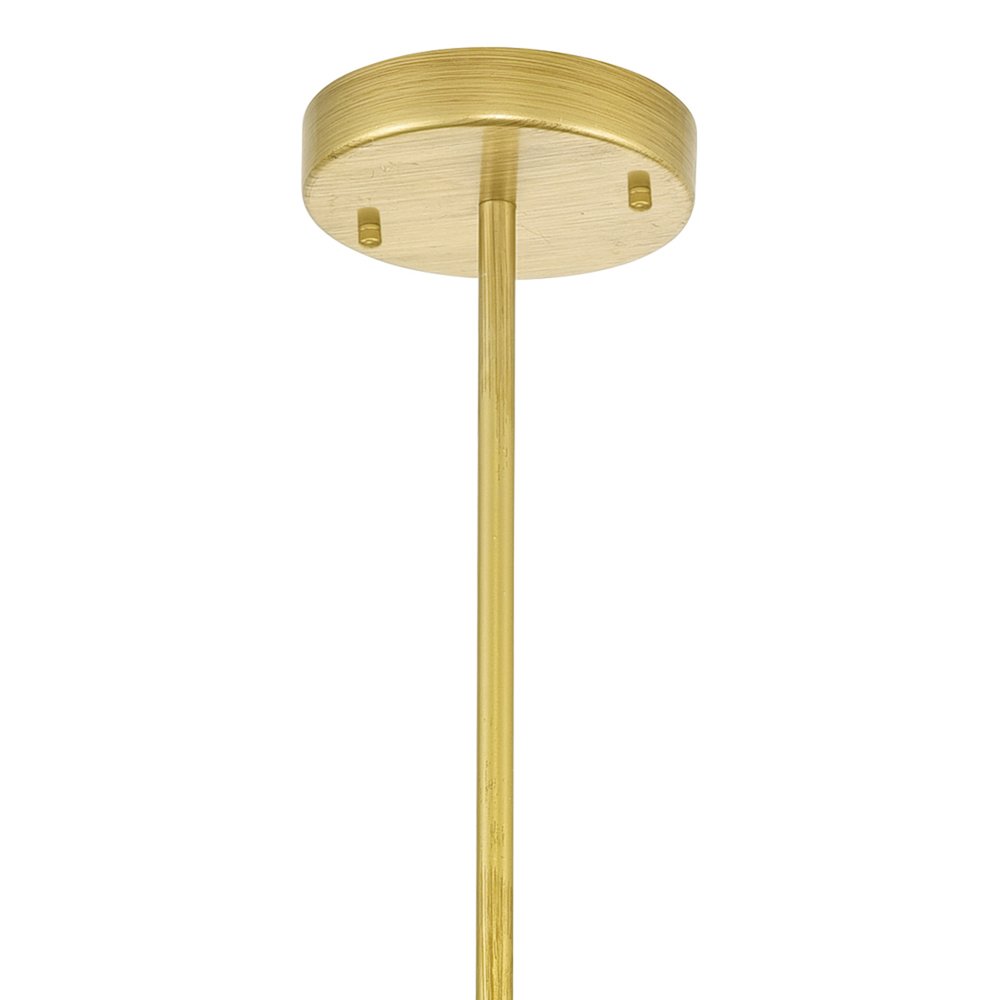 Belinda 1 Light Pendant With Champagne Finish. Picture 4
