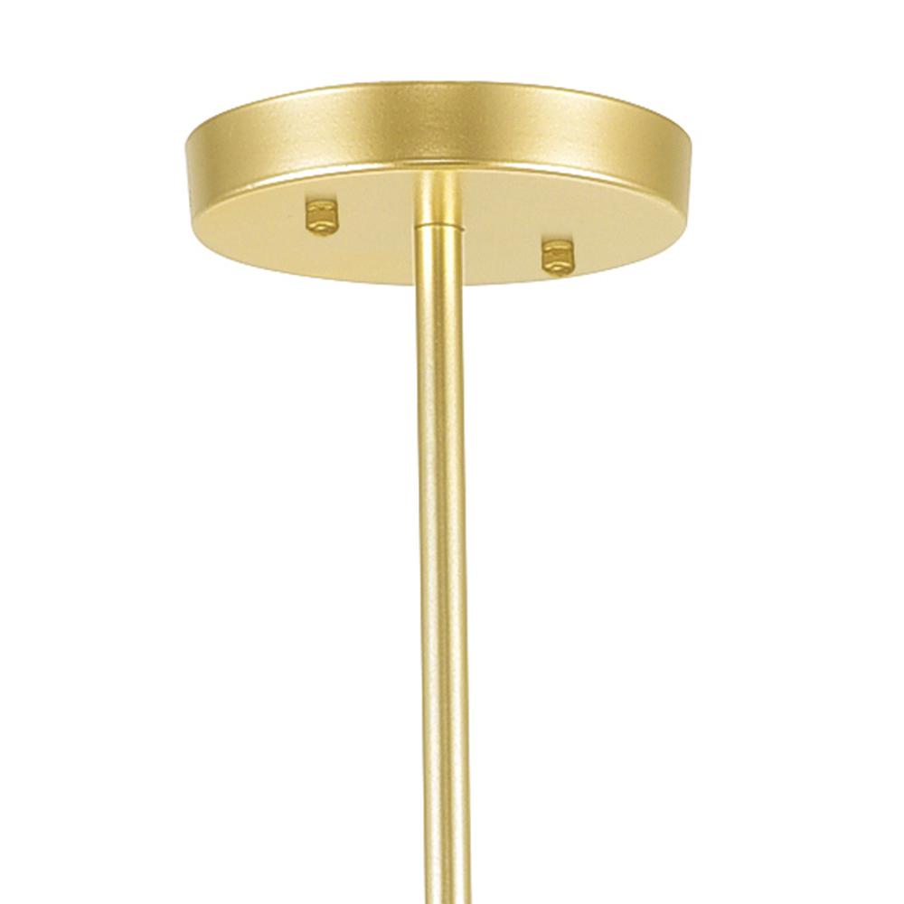 Savannah 14 Light Chandelier With Gold Leaf Finish. Picture 3