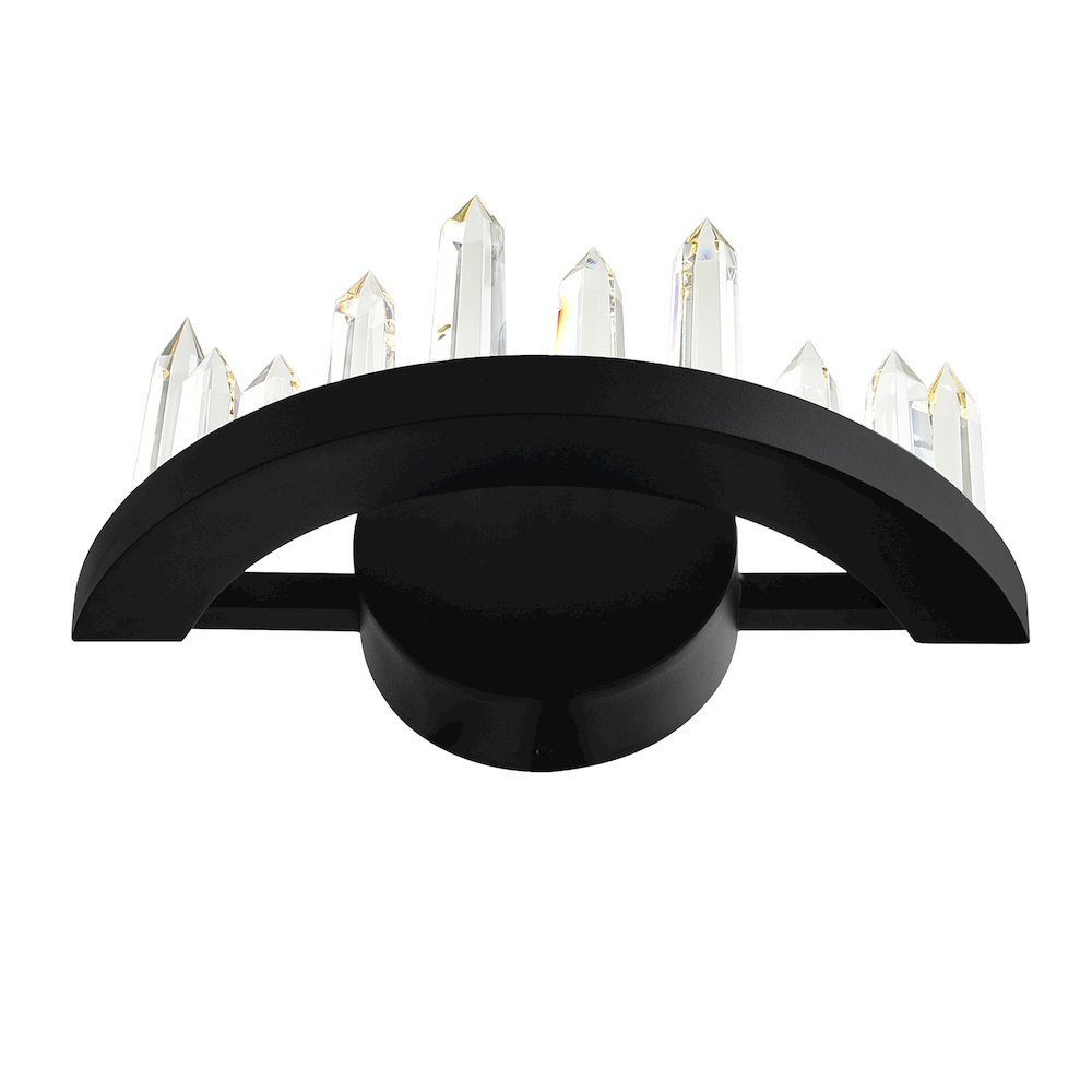 Juliette LED Wall Sconce With Black Finish. Picture 3