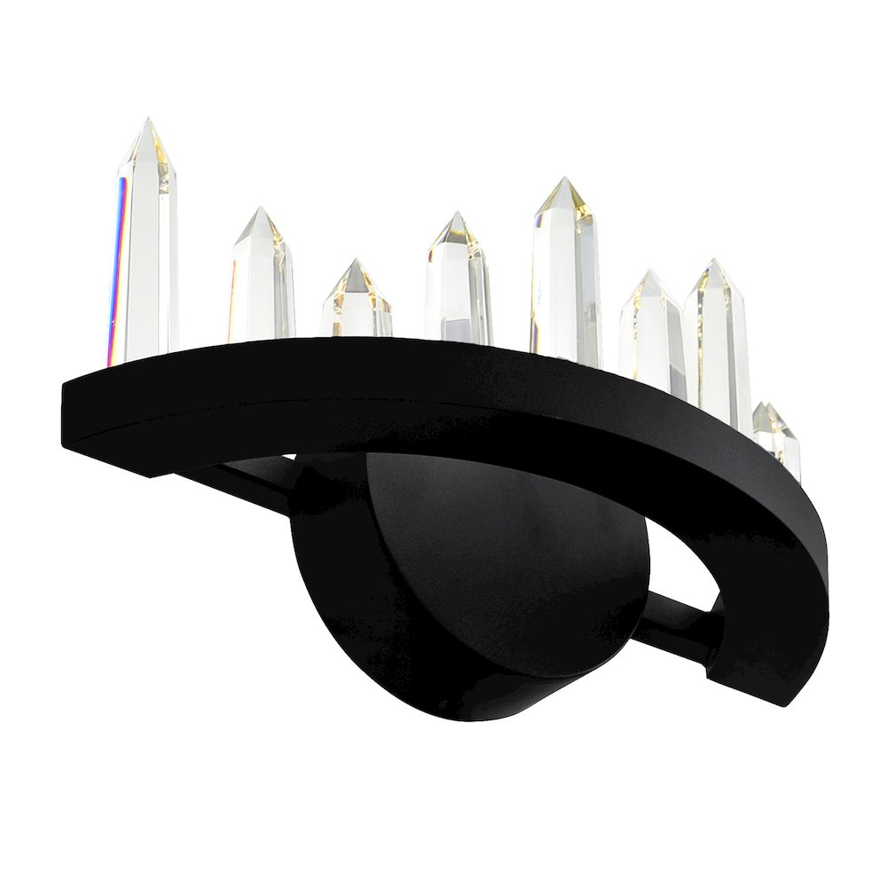 Juliette LED Wall Sconce With Black Finish. Picture 4