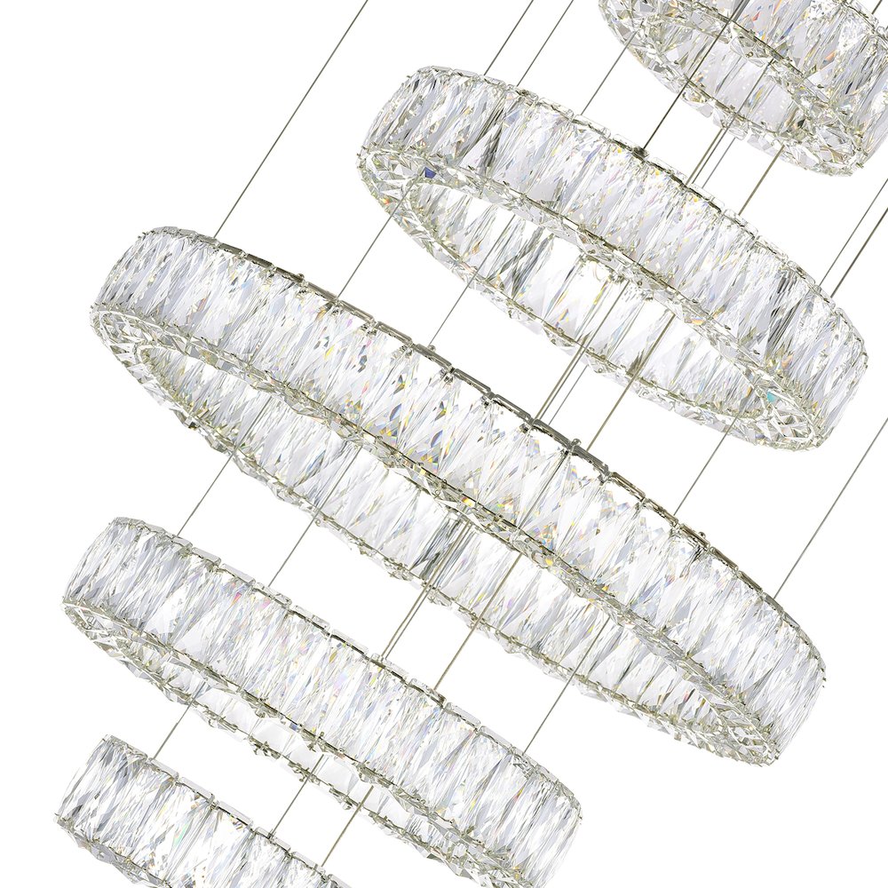 Madeline LED Chandelier With Chrome Finish. Picture 2