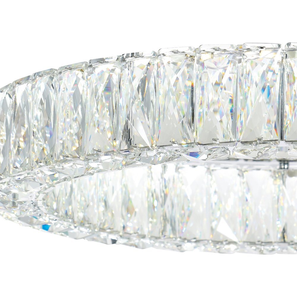 Madeline LED Chandelier With Chrome Finish. Picture 4
