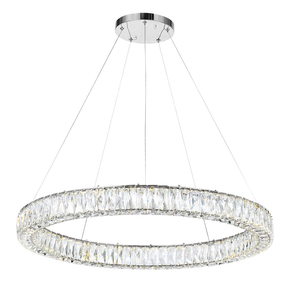 Madeline LED Chandelier With Chrome Finish. Picture 1