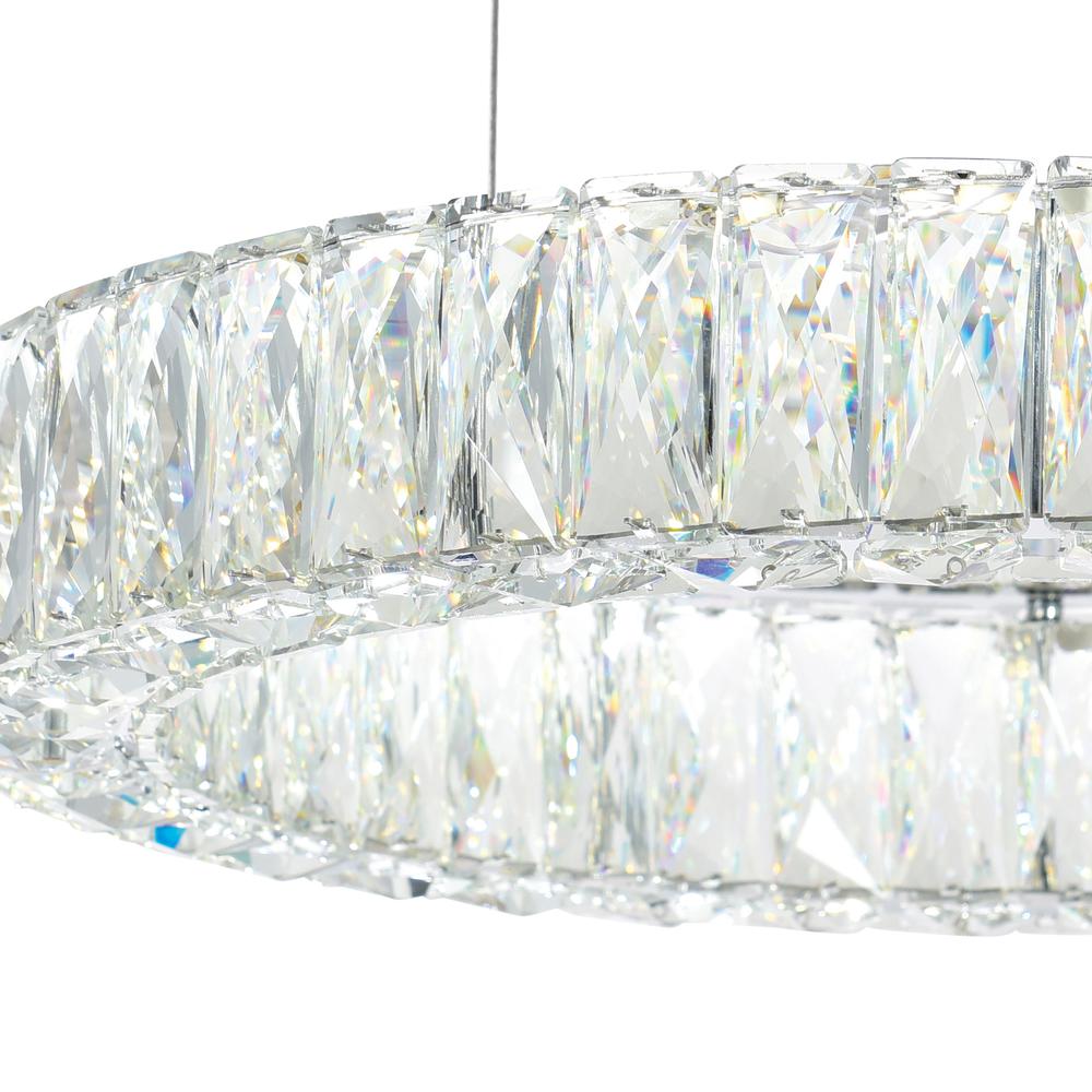 Madeline LED Chandelier With Chrome Finish. Picture 4