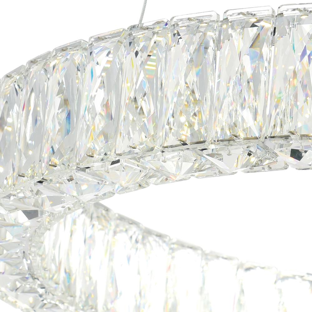 Madeline LED Chandelier With Chrome Finish. Picture 5