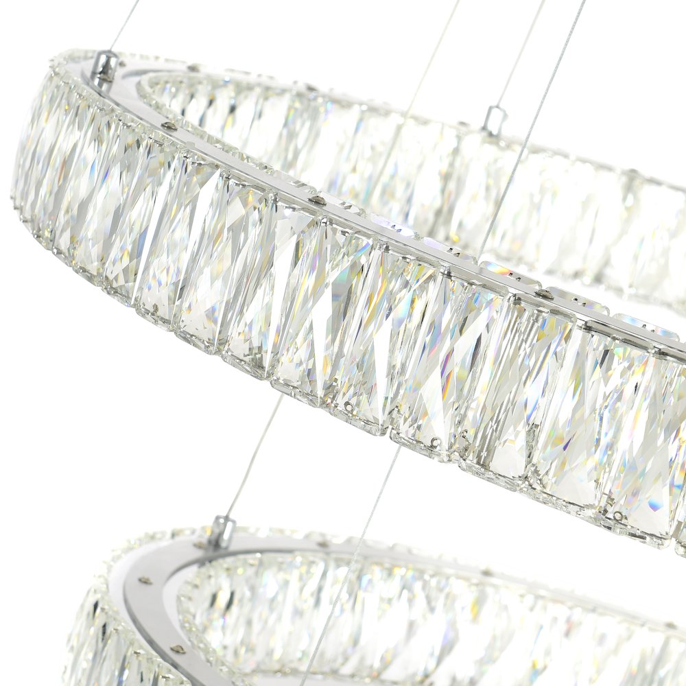 Madeline LED Chandelier With Chrome Finish. Picture 3