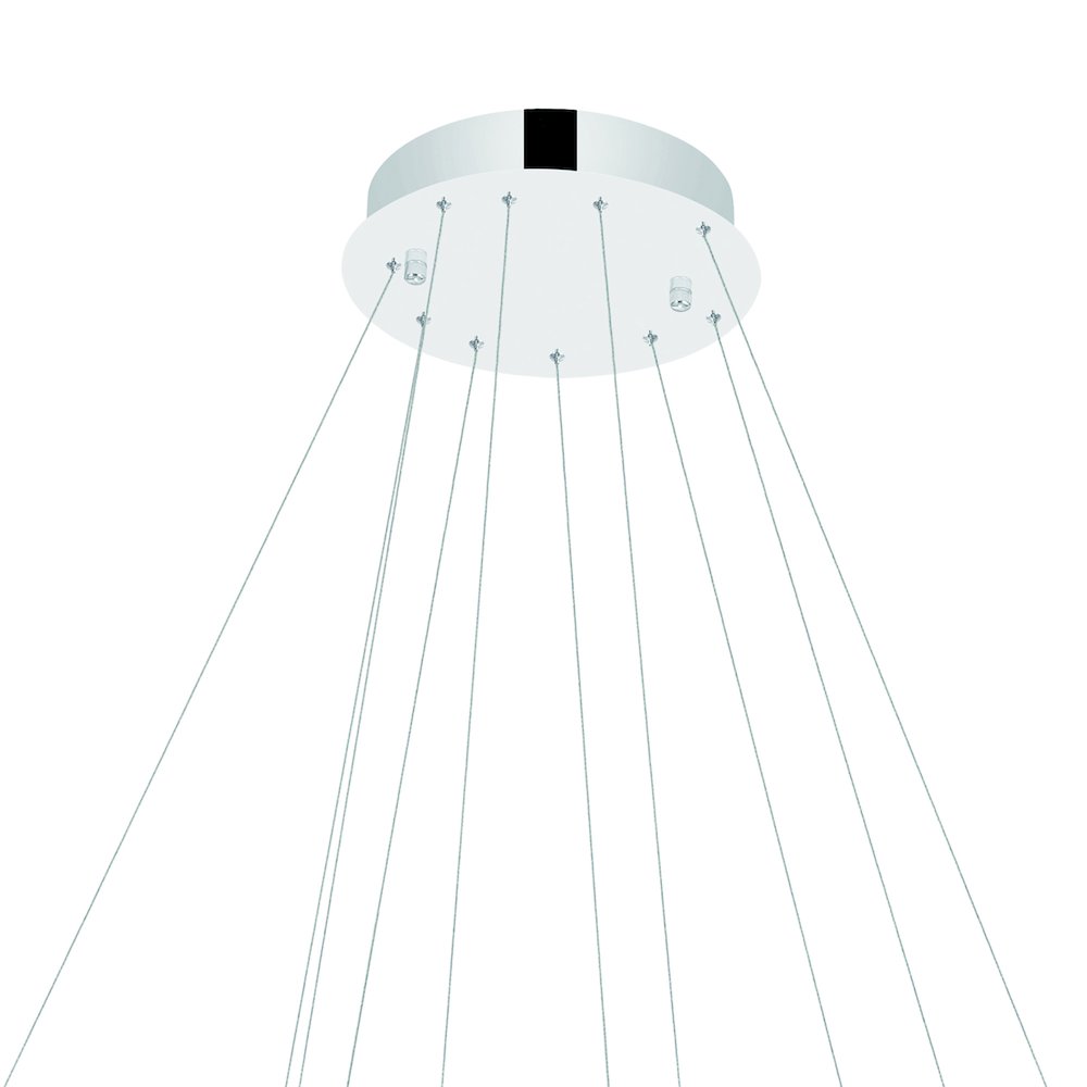 Madeline LED Chandelier With Chrome Finish. Picture 5
