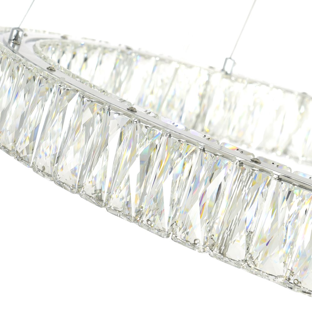 Madeline LED Chandelier With Chrome Finish. Picture 2