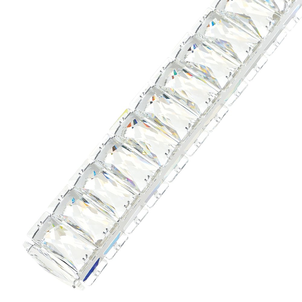 Celina LED Chandelier With Chrome Finish. Picture 5