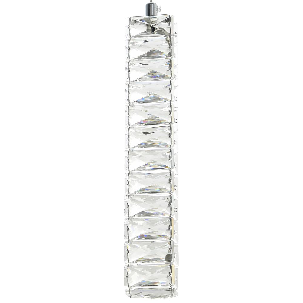 Celina LED Chandelier With Chrome Finish. Picture 5