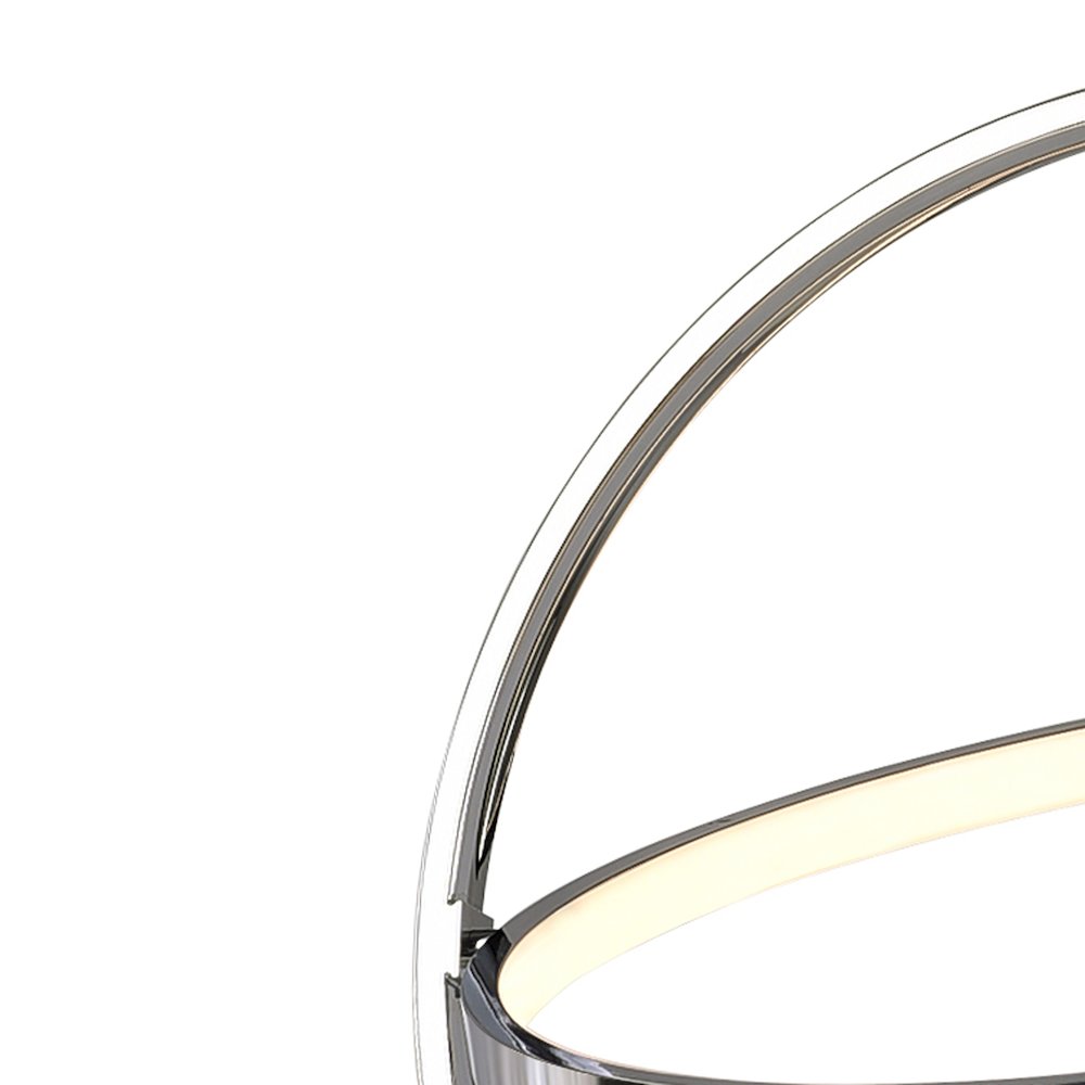 Colette LED Chandelier With Chrome Finish. Picture 3