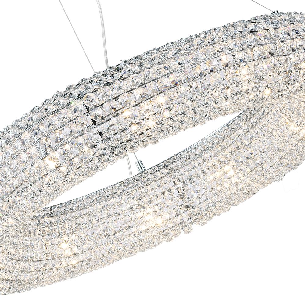 Veronique 12 Light Chandelier With Chrome Finish. Picture 2