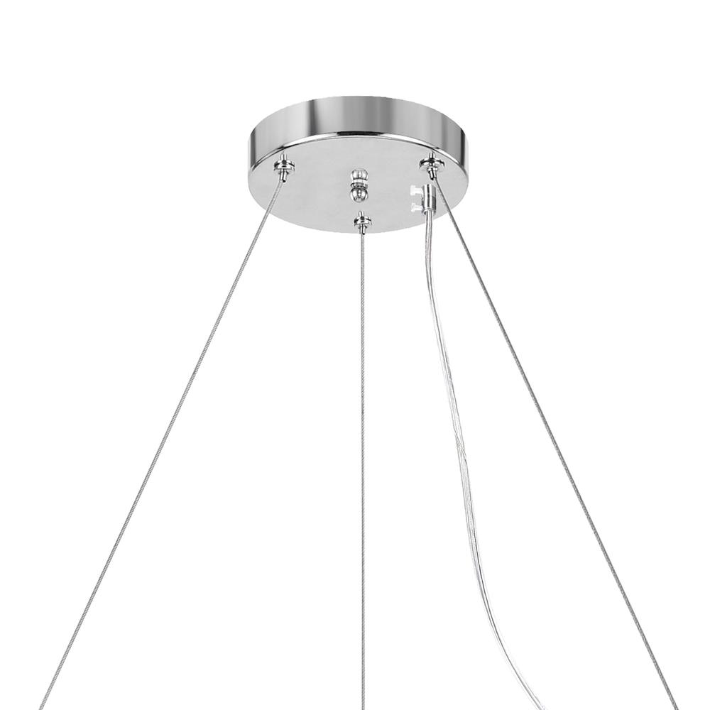 Veronique 12 Light Chandelier With Chrome Finish. Picture 4