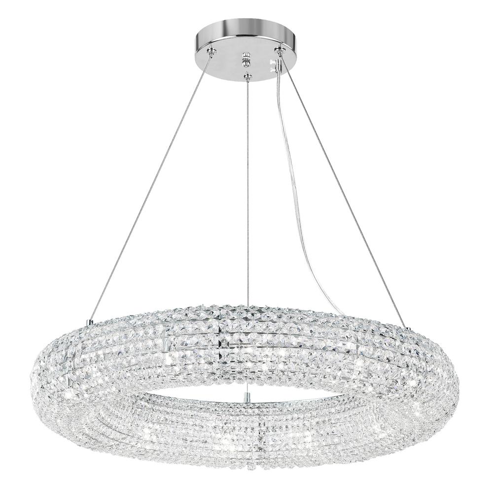 Veronique 12 Light Chandelier With Chrome Finish. Picture 5