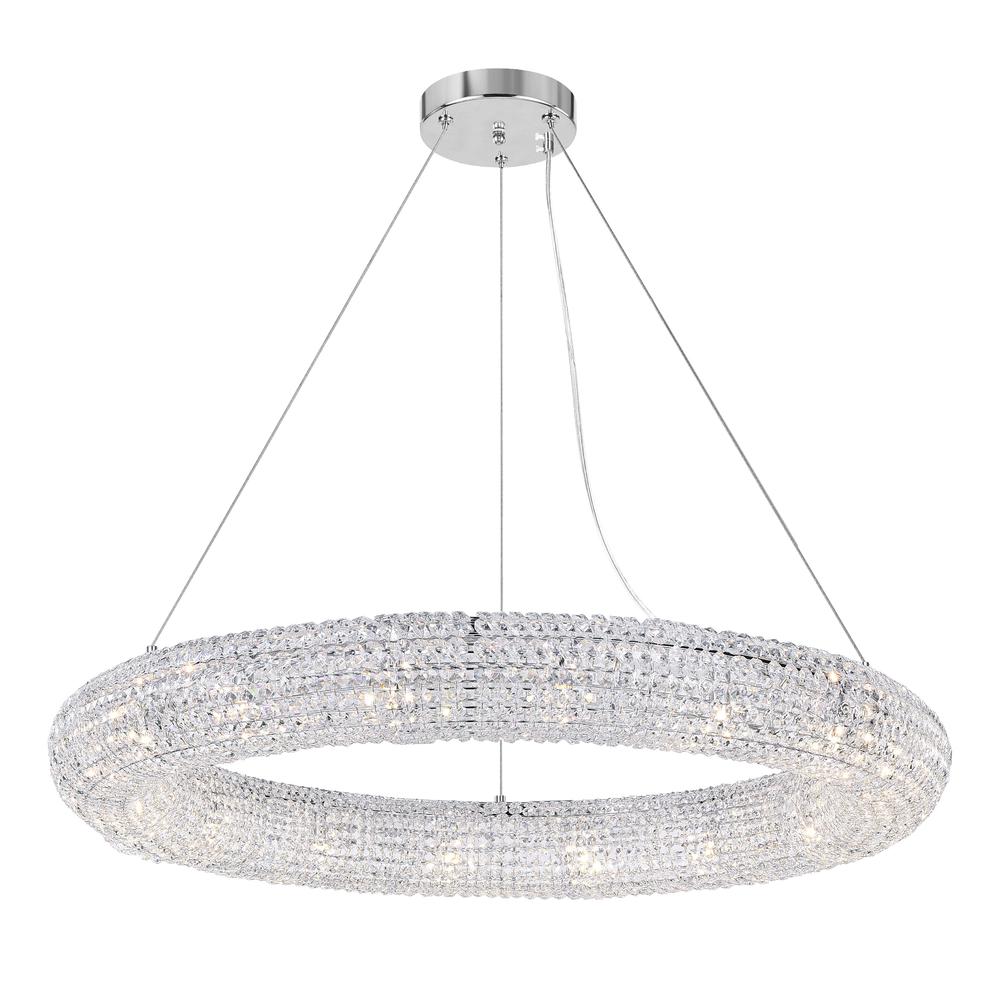Veronique 16 Light Chandelier With Chrome Finish. Picture 1