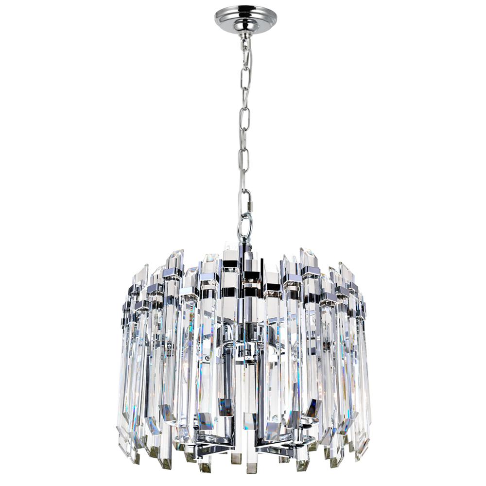 Henrietta 4 Light Chandelier With Chrome Finish. Picture 2