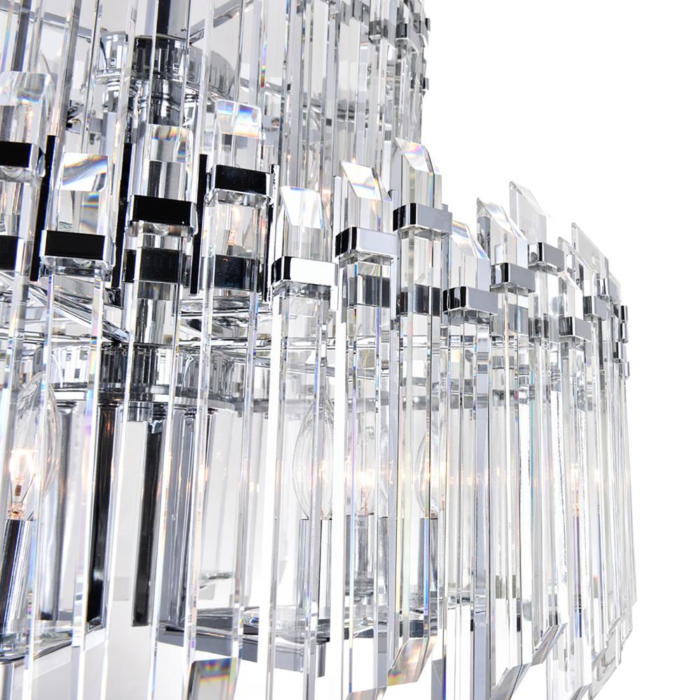Henrietta 12 Light Chandelier With Chrome Finish. Picture 4