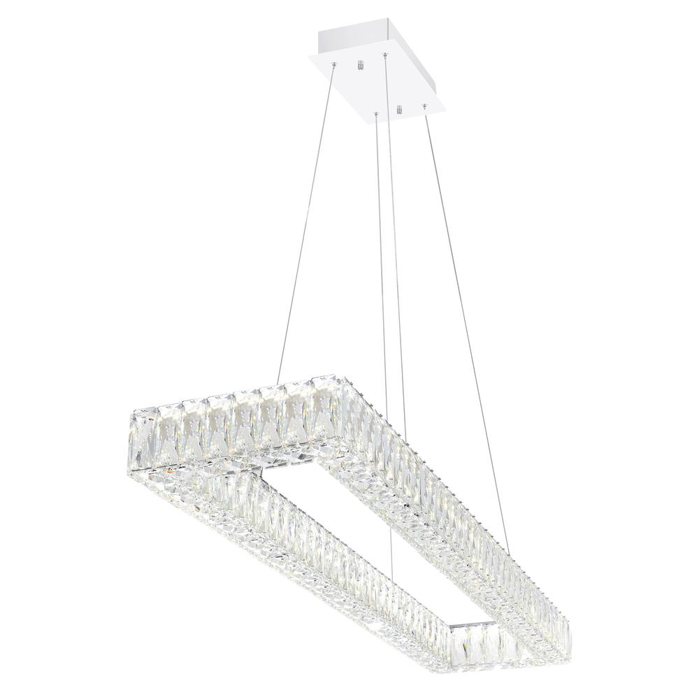Felicity LED Chandelier With Chrome Finish. Picture 3