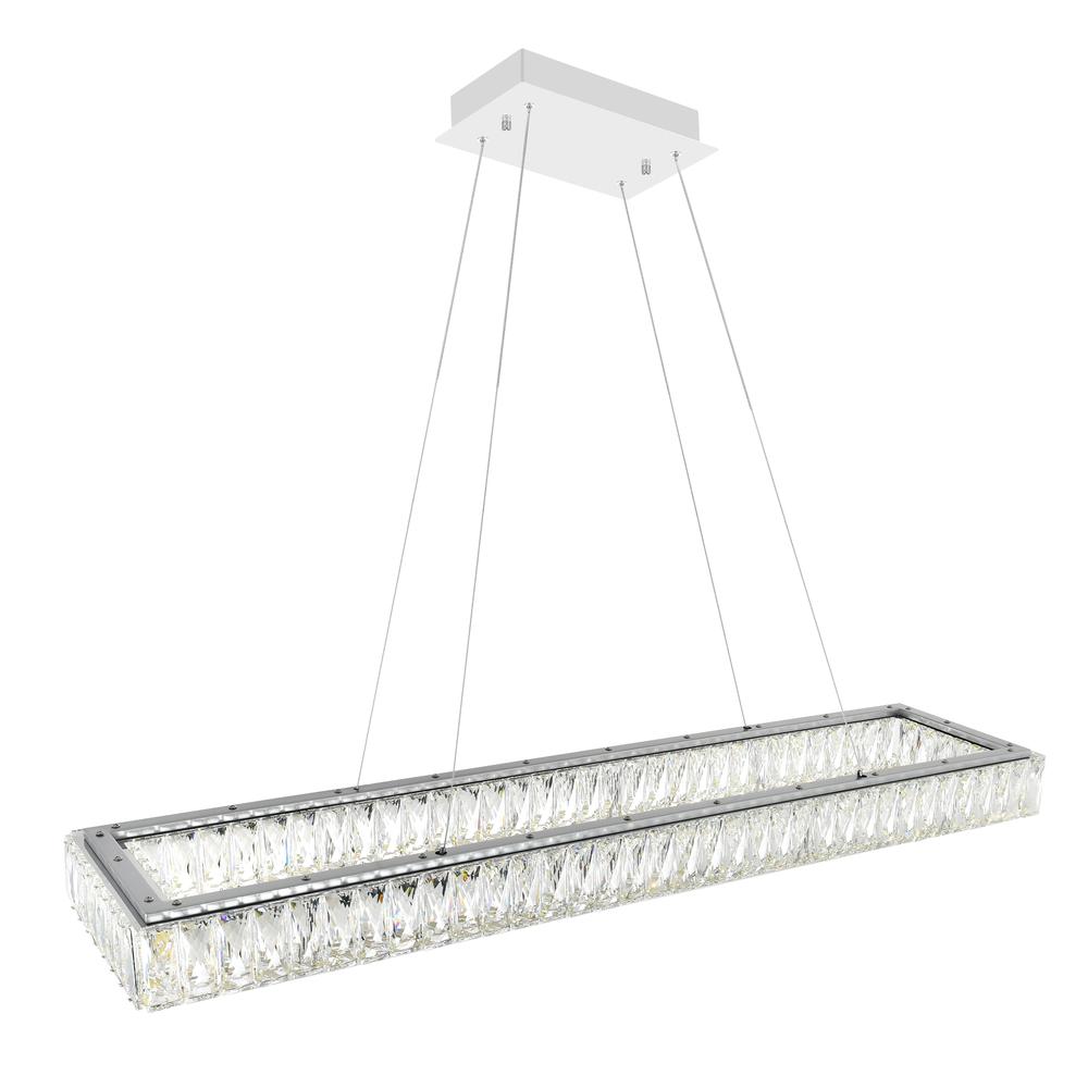 Felicity LED Chandelier With Chrome Finish. Picture 4