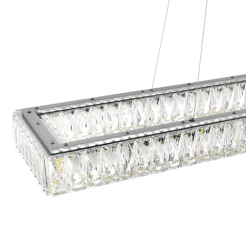 Felicity LED Chandelier With Chrome Finish. Picture 4