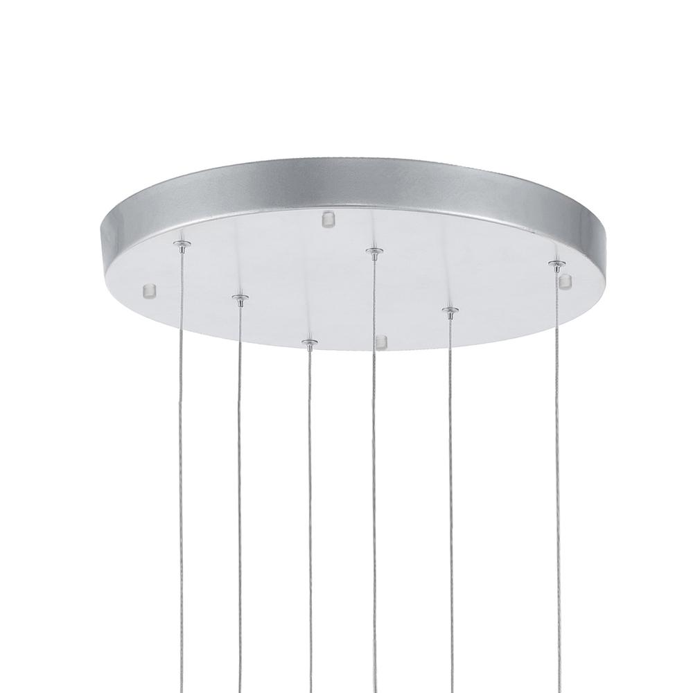 Carolina LED Chandelier With Pewter Finish. Picture 5