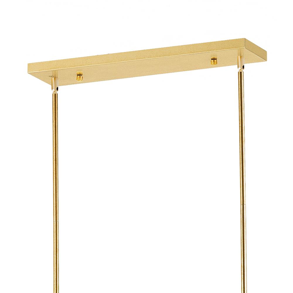 Anita 10 Light Chandelier With Gold Leaf Finish. Picture 5