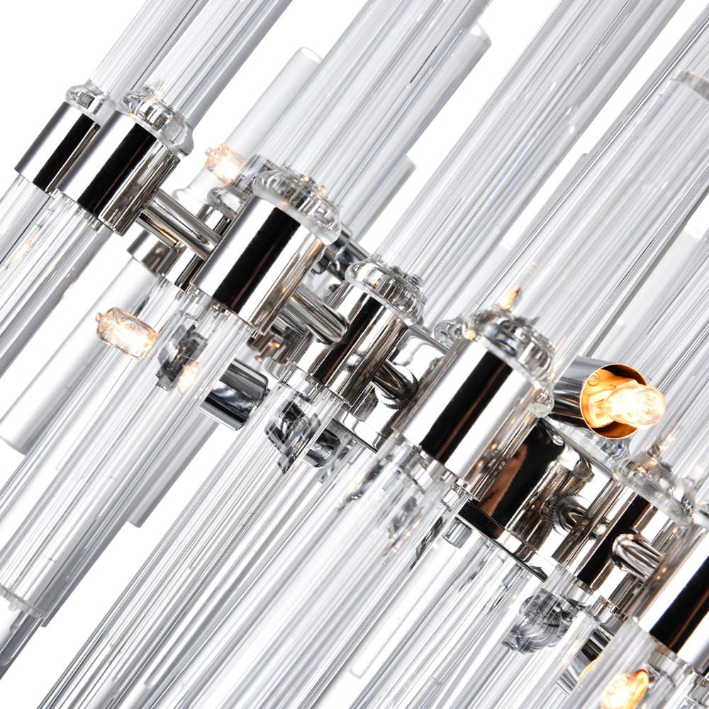 Miroir 8 Light Chandelier With Polished Nickel Finish. Picture 6