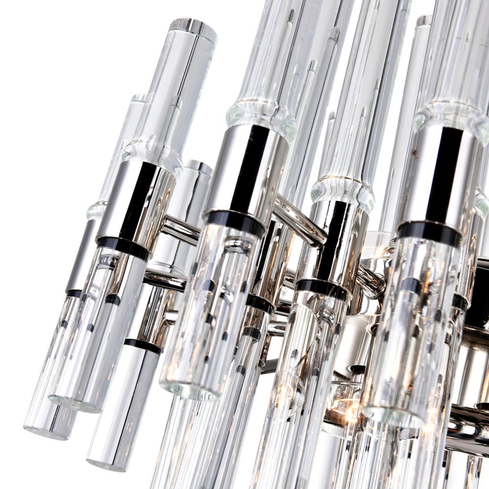 Miroir 16 Light Pool Table Light With Polished Nickel Finish. Picture 7
