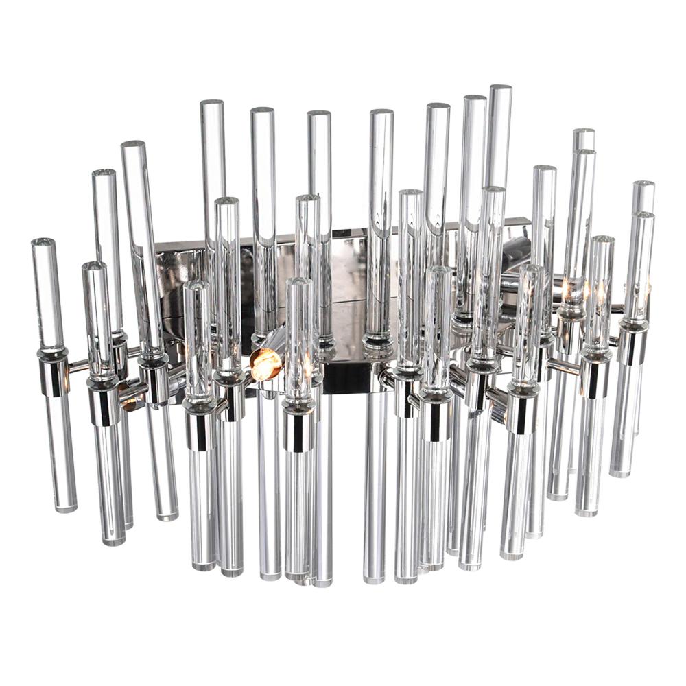 Miroir 4 Light Vanity Light With Polished Nickel Finish. Picture 4