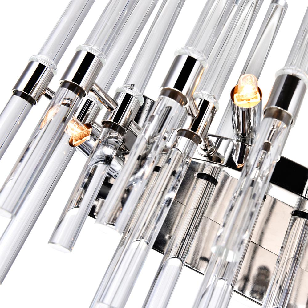 Miroir 4 Light Vanity Light With Polished Nickel Finish. Picture 5