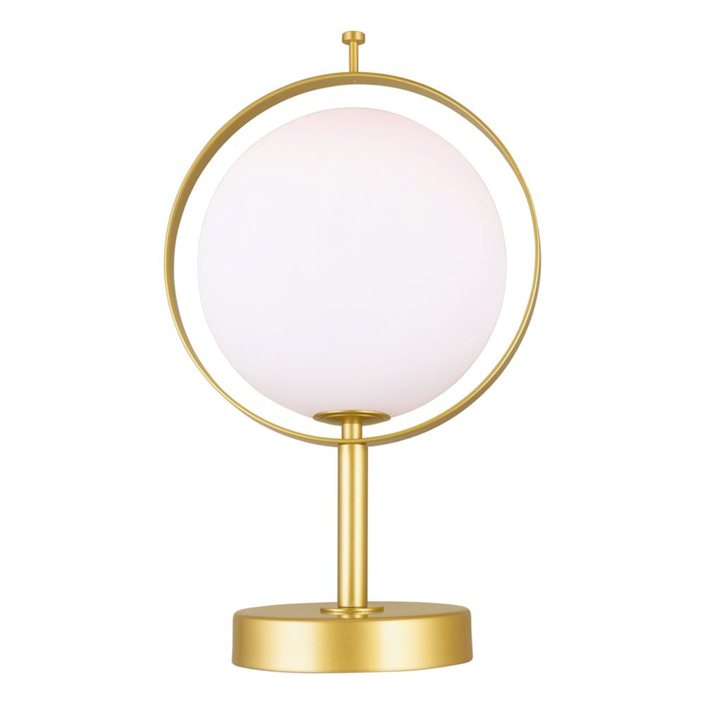 Da Vinci 1 Light Table Lamp With Brass Finish. Picture 1