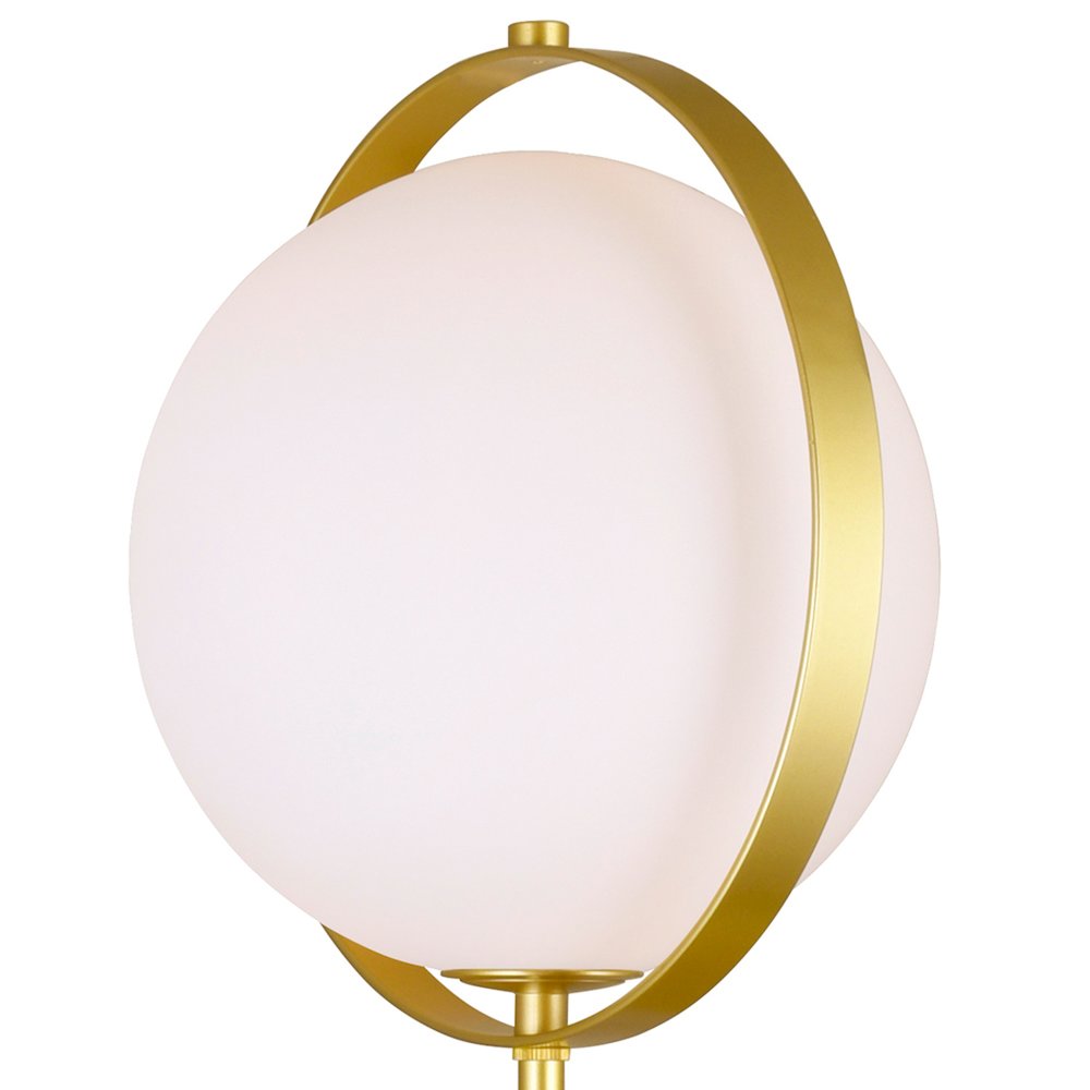 Da Vinci 1 Light Wall Light With Brass Finish. Picture 5