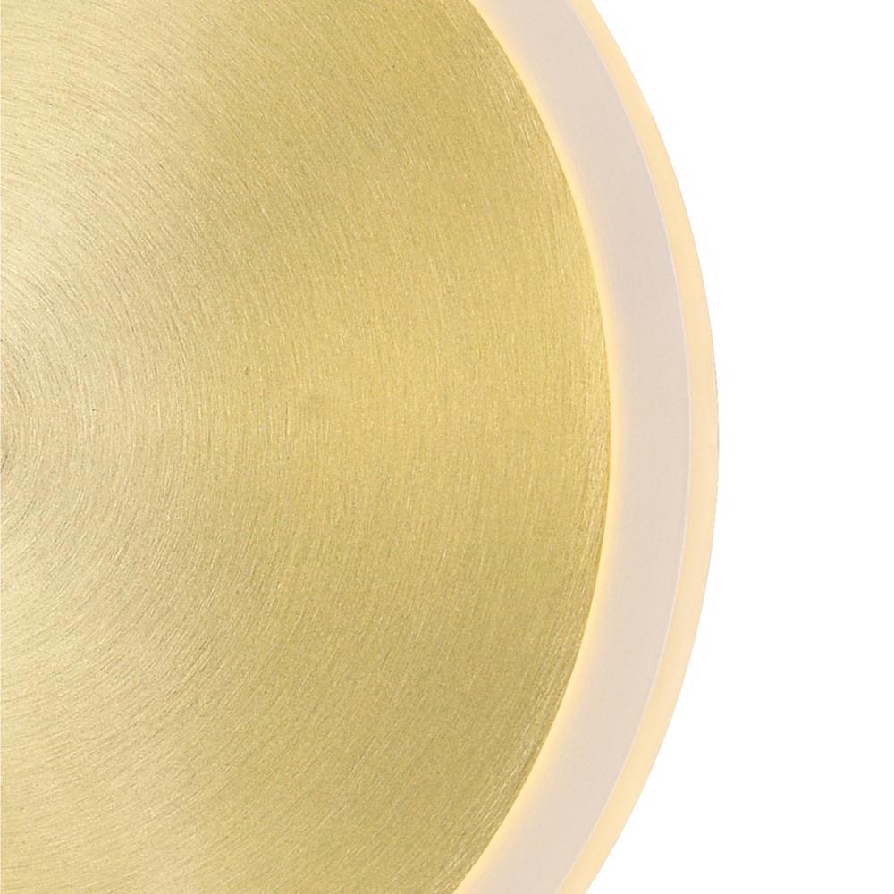 Ovni LED Mini Pendant With Brass Finish. Picture 4