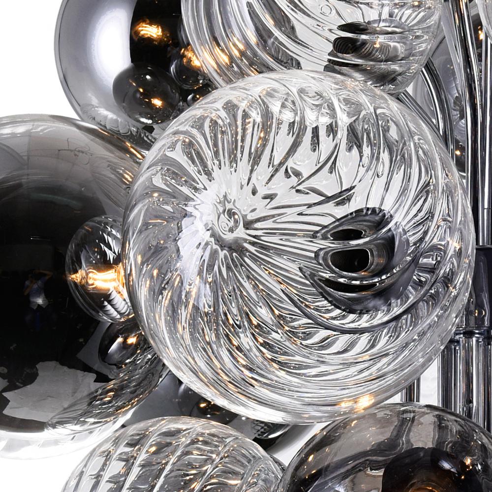 Pallocino 15 Light Chandelier With Chrome Finish. Picture 3