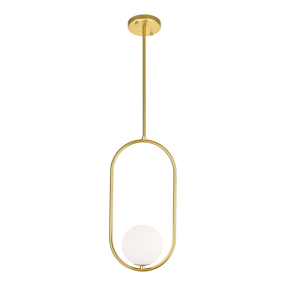 Celeste 1 Light Mini Pendant With Medallion Gold Finish. Picture 1